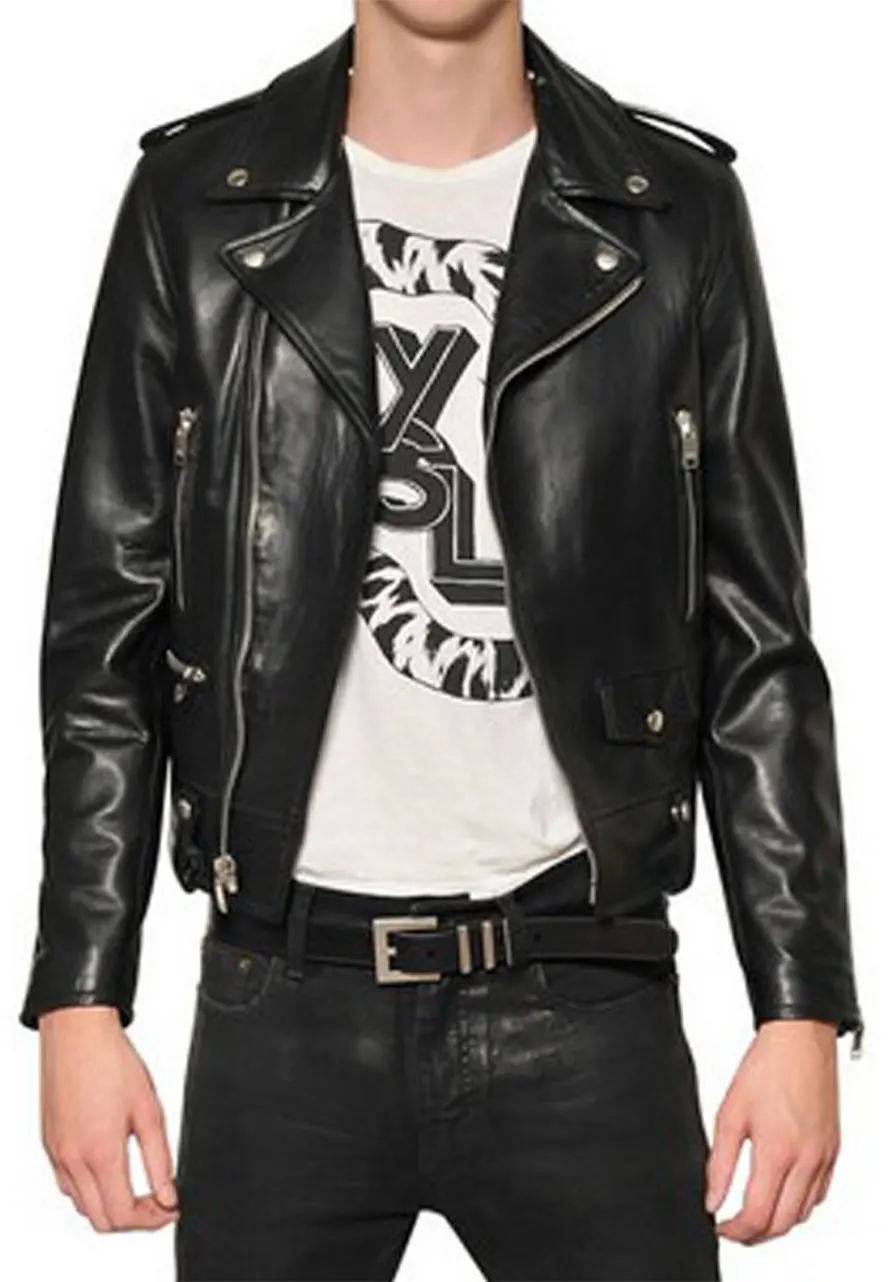 Adam Levine Motorcycle Leather Jacket adam levine black leather jacket