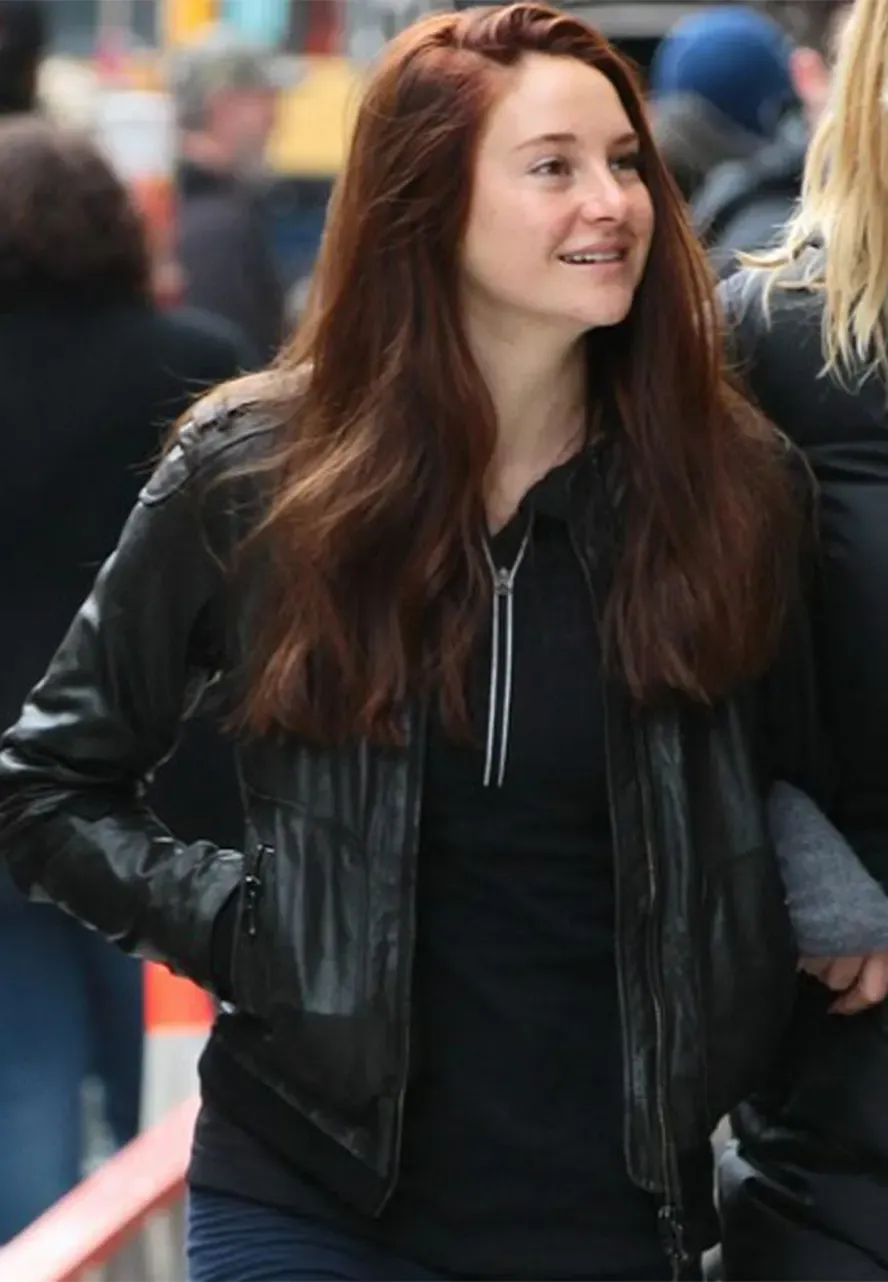The Amazing Spider-Man 2 Set Shailene Woodley Jacket amazing spider man shailene woodley jacket