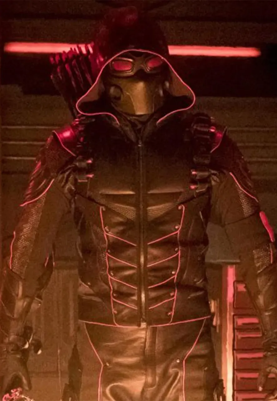 Stephen Amell Crisis On Earth-X Dark Arrow Jacket arrow hoodie