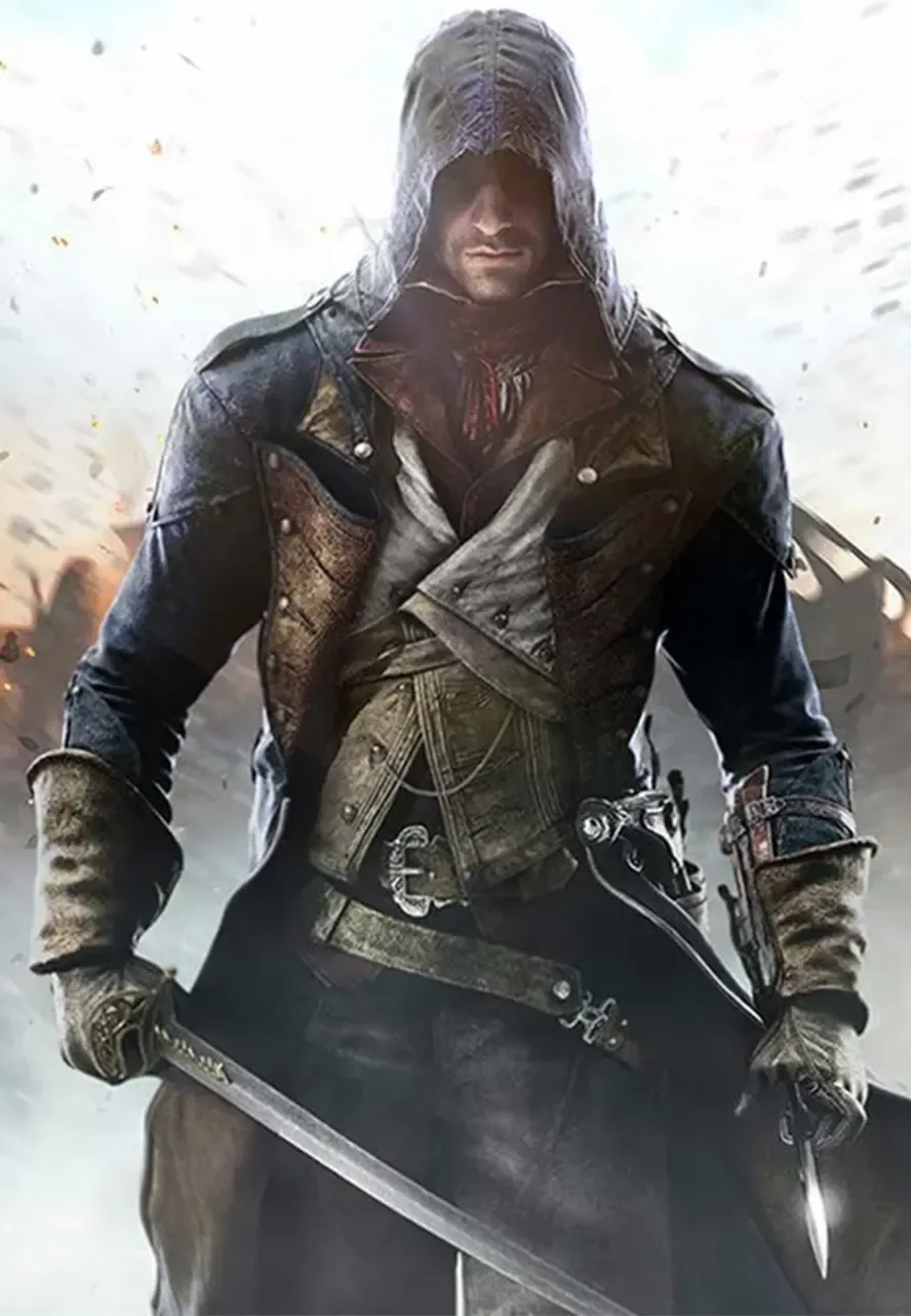 Assassin's Creed Unity Arno Blue Coat assassins coat