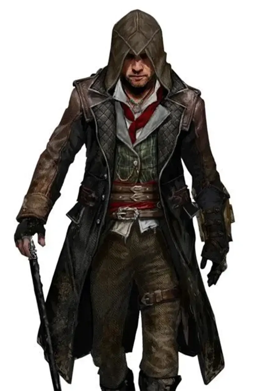 Assassin's Creed Syndicate Jacob Coat assassins creed syndicate trench leather coat