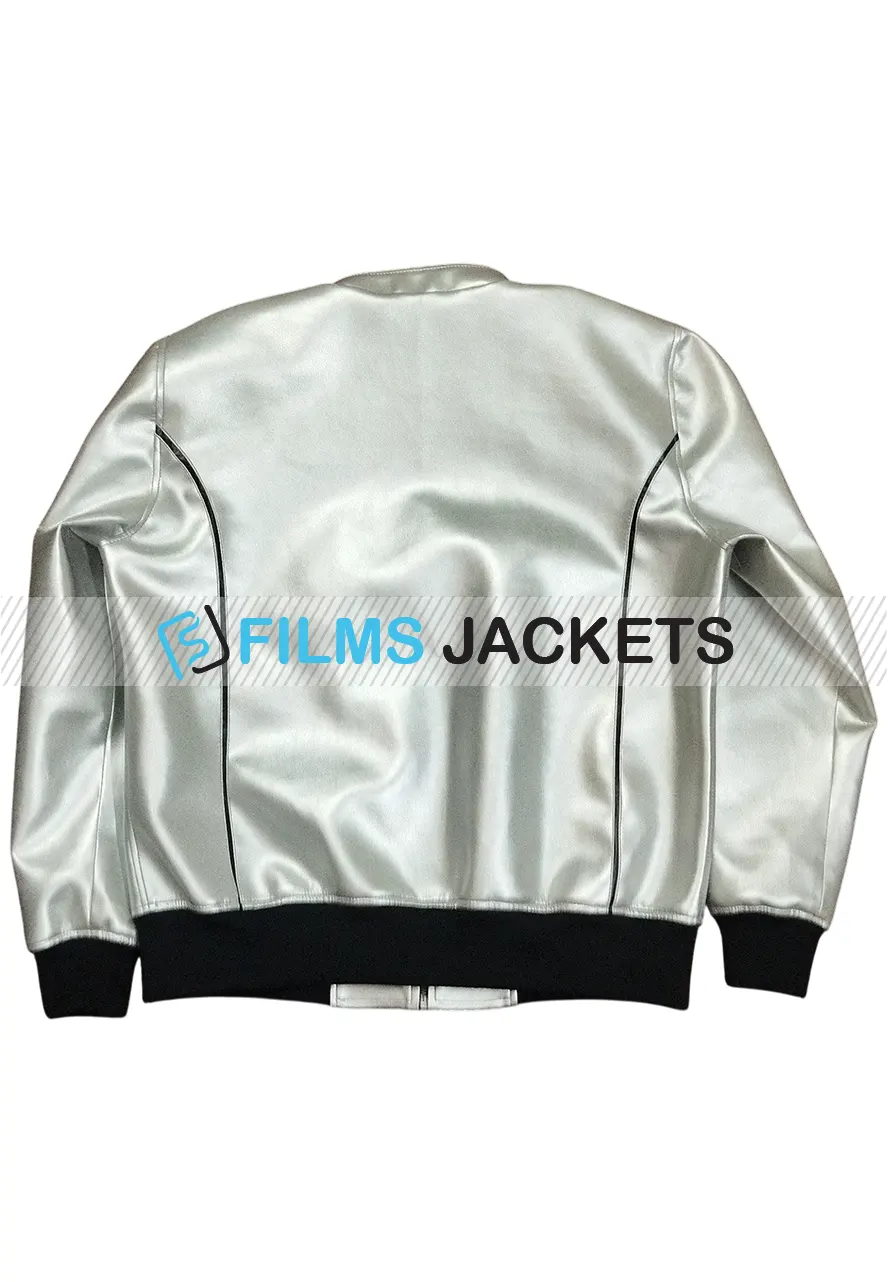 Metallic Silver Atari Jacket atari jacket