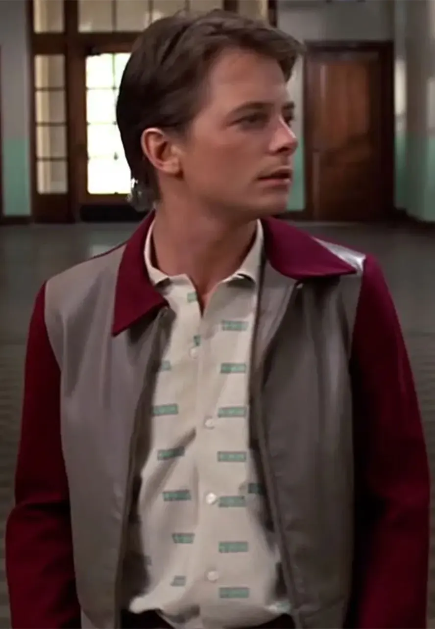 Marty Mcfly Back To The Future 50s Jacket back to the future 50s outfits