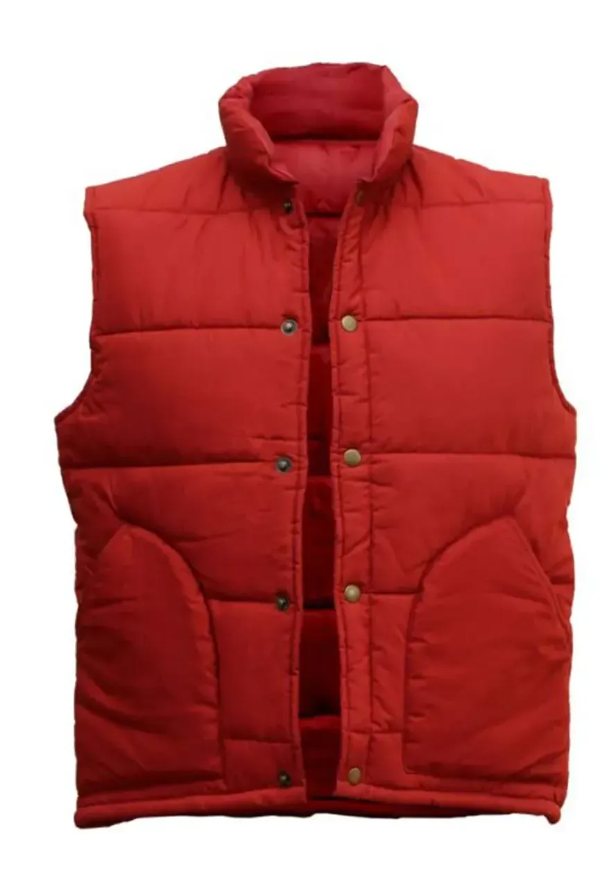 Marty Mcfly Back To The Future Puffer Vest back to the future vest