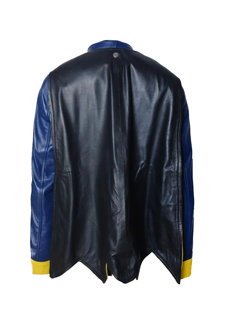New 52 Batgirl Leather Jacket batgirl blue jacket