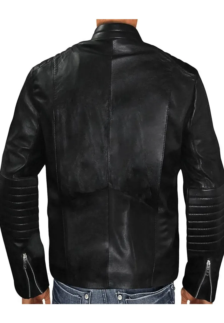 Batman Begins Batman Leather Jacket batman jacket