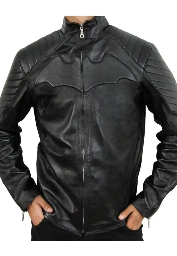 batman leather jacket