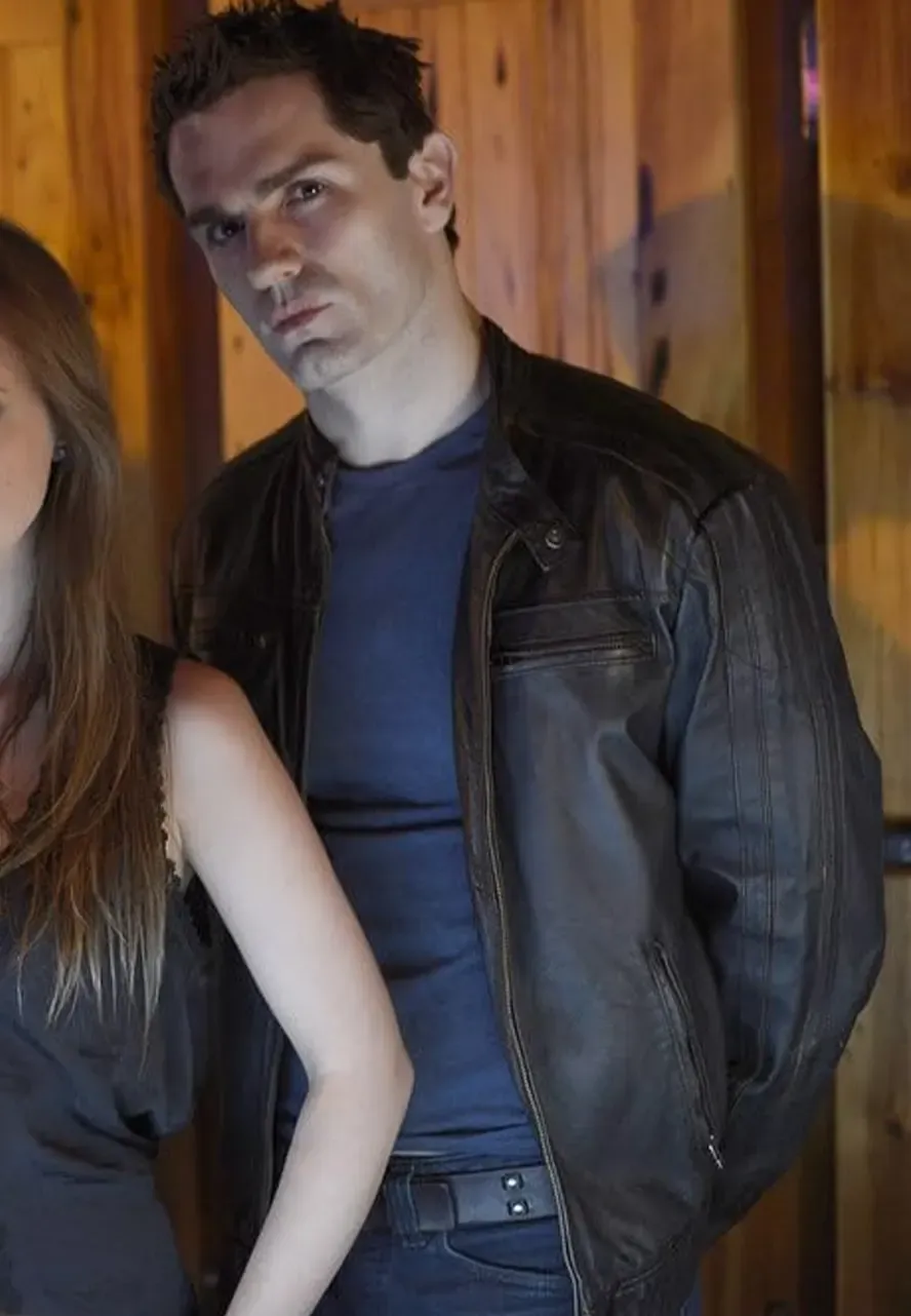 Being Human Sam Witwer Black Leather Jacket being human aidan waite leather jacket