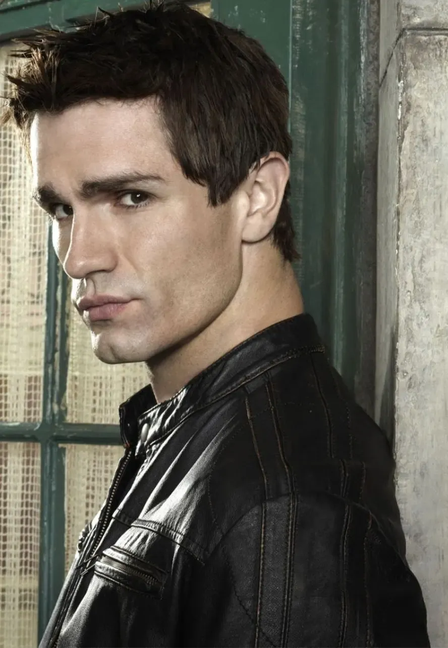 Being Human Sam Witwer Black Leather Jacket being human sam witwer jacket