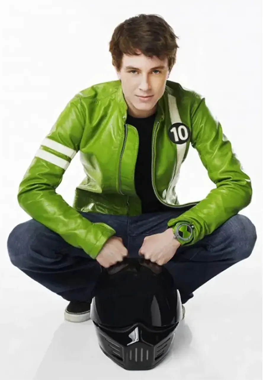 Ben 10 Alien Swarm Leather Jacket ben 10 alien swarm leather jacket