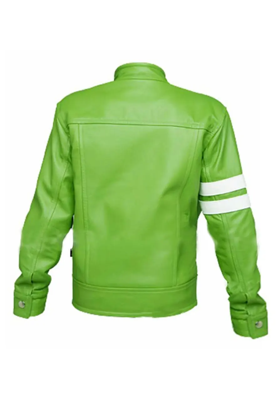 Ben 10 Alien Swarm Leather Jacket ben ten jacket