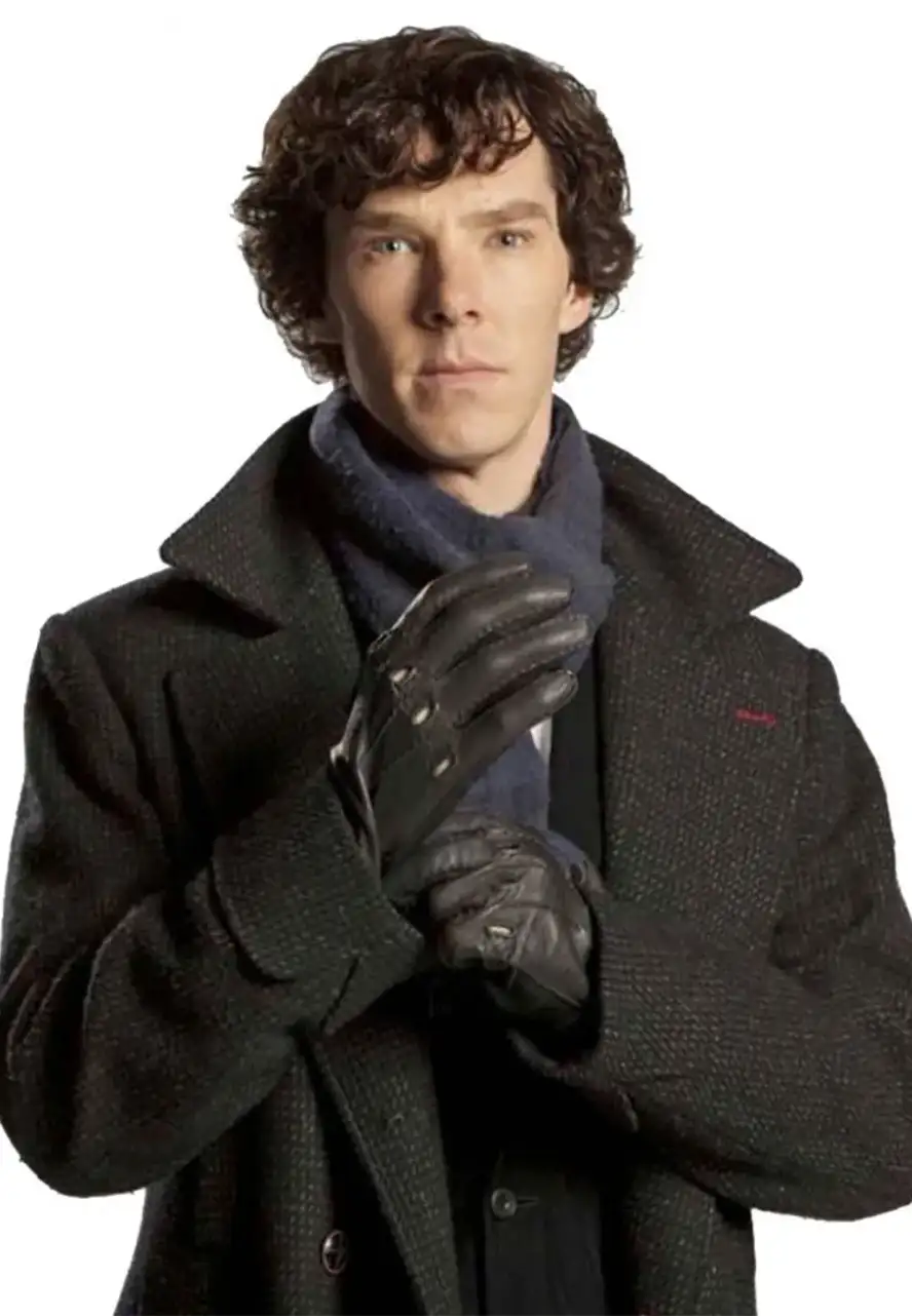 Benedict Cumberbatch Sherlock Double Breasted Coat benedict cumberbatch sherlock grey coat
