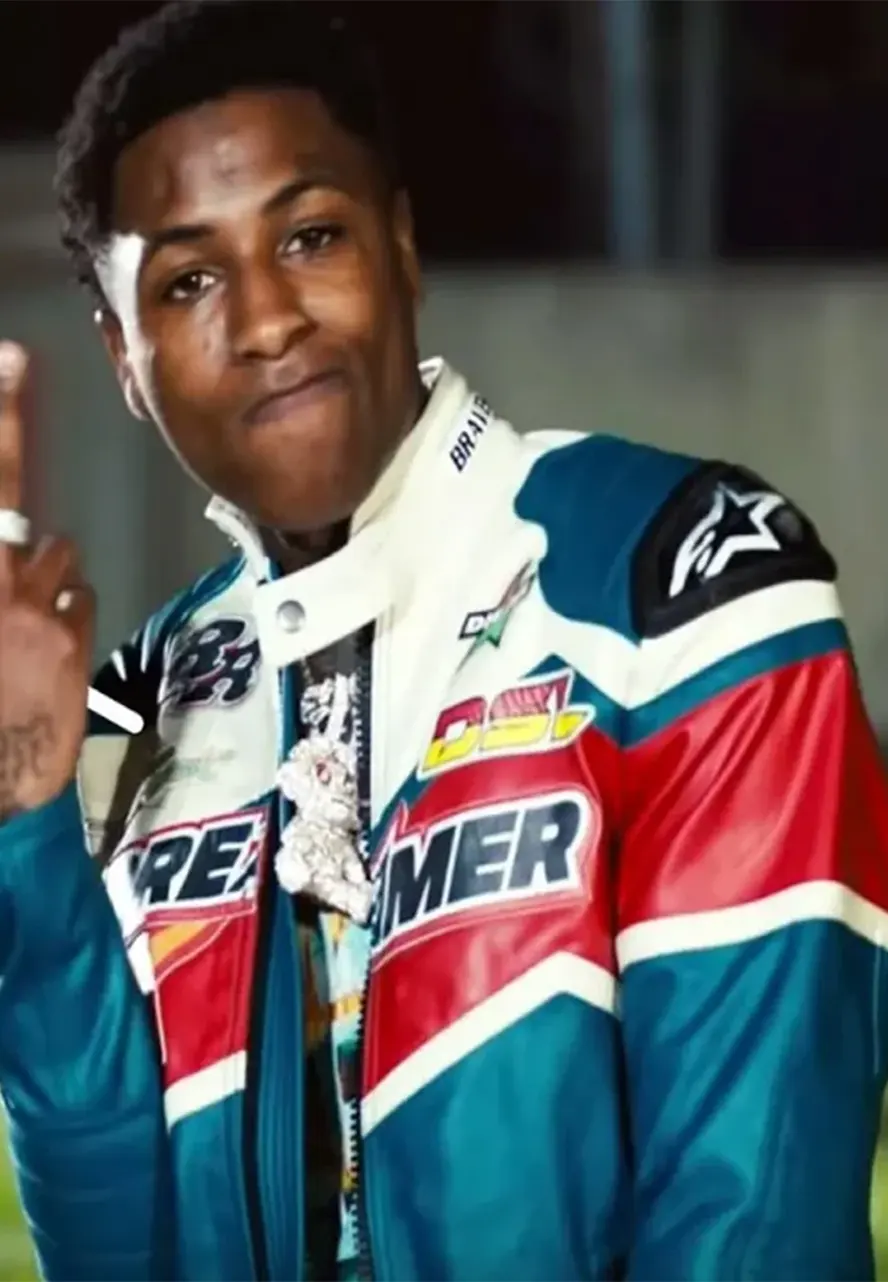 Bandit Dreamer NBA Youngboy Biker Jacket biker bandit nba youngboy dreamer jacket