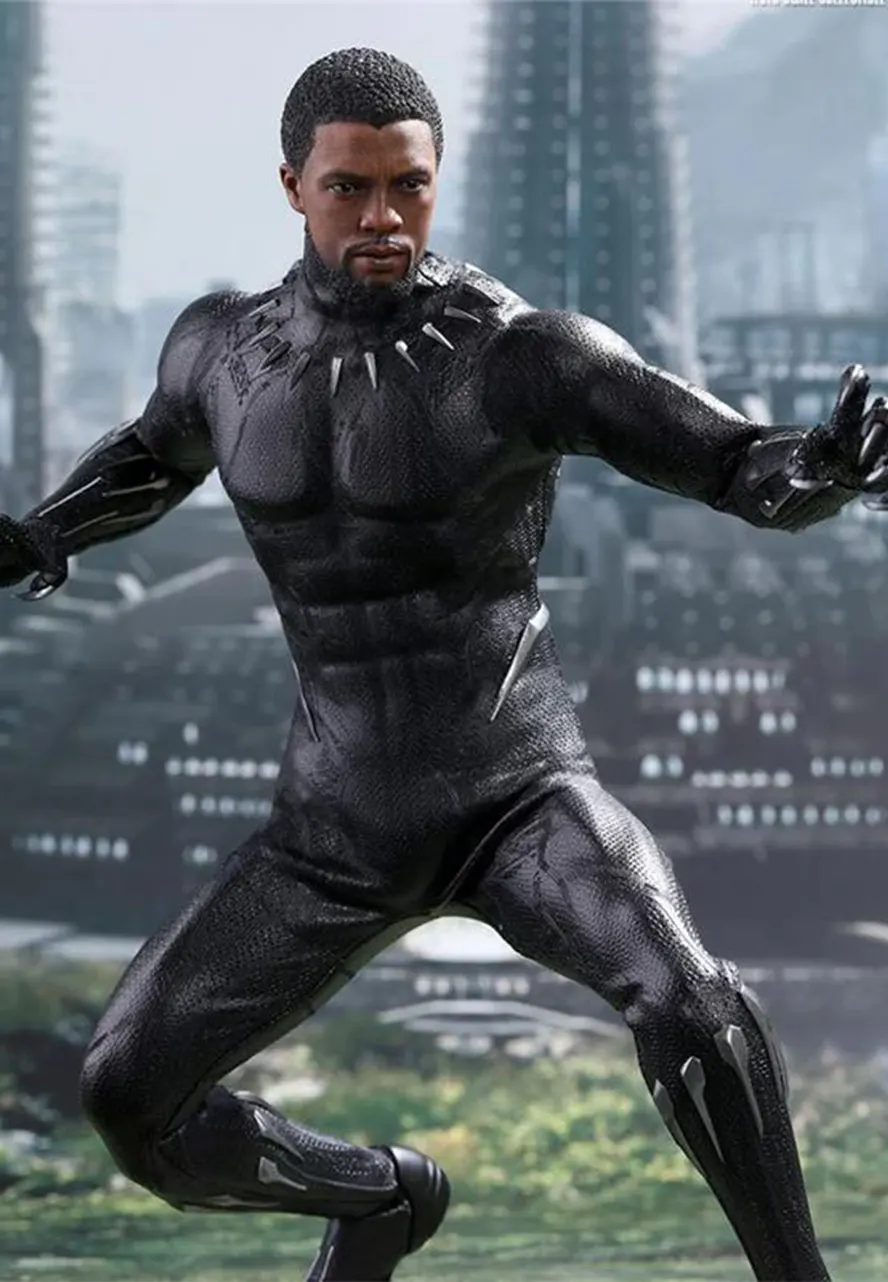 Chadwick Boseman Black Panther Leather Jacket black panther party leather jacket