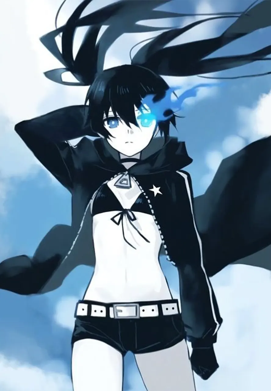 Mato Kuroi Black Rock Shooter Coat black rock shooter clothes