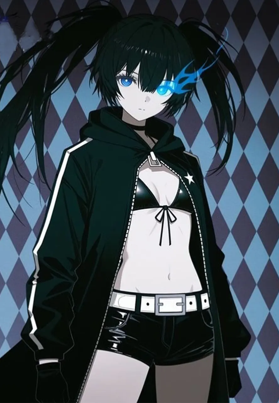 Mato Kuroi Black Rock Shooter Coat black rock shooter cosplay coat
