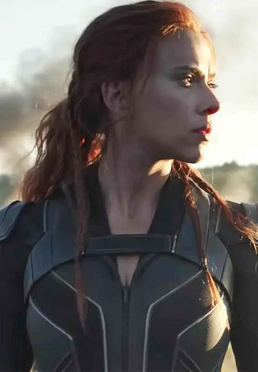 Black Widow Scarlett Johansson Leather Jacket black widow bomber jacket