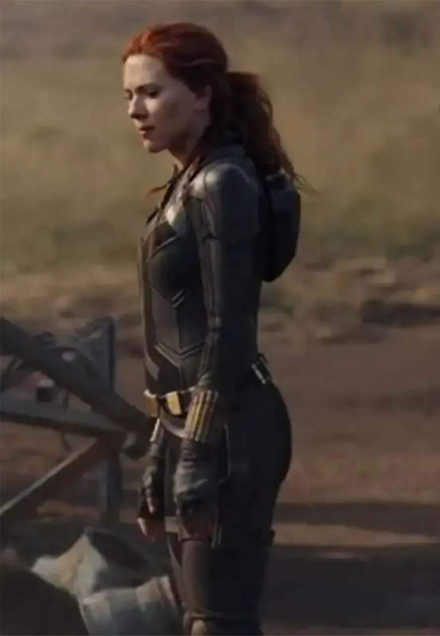 Black Widow Scarlett Johansson Leather Jacket black widow jacket
