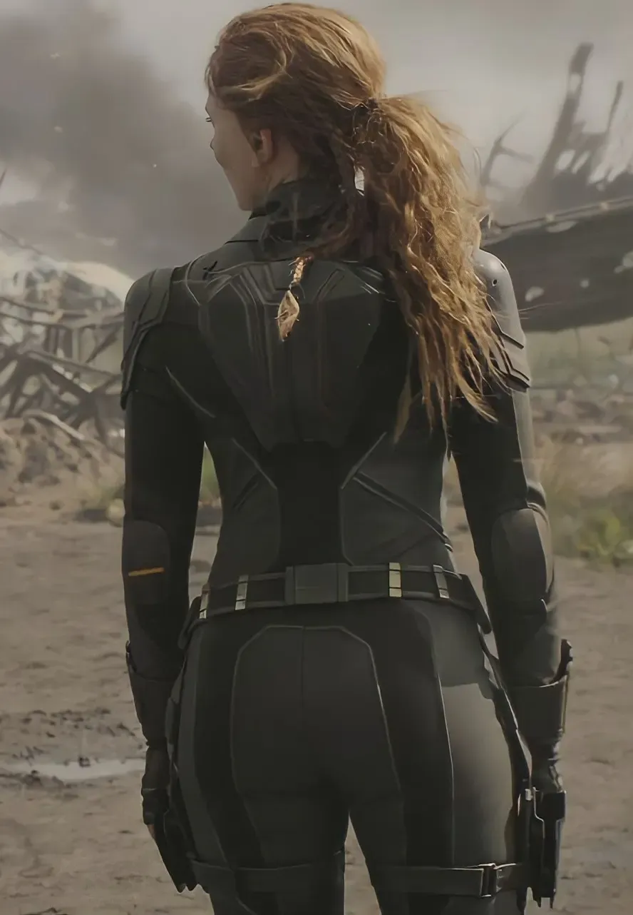 Black Widow Scarlett Johansson Leather Jacket black widow leather jacket