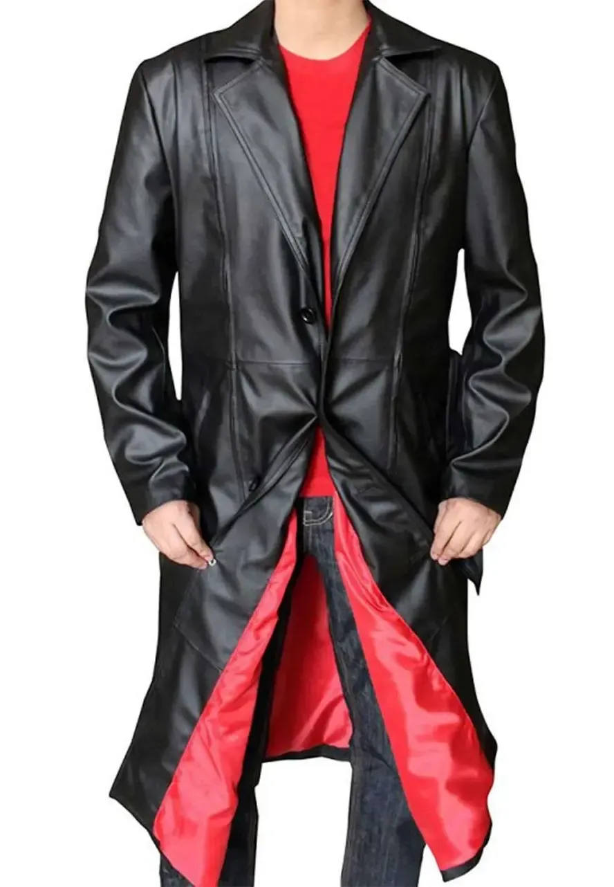 Wesley Snipes Blade Leather Jacket blade wesley snipes coat