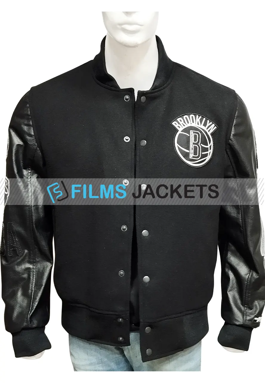 Varsity Brooklyn Nets Jacket brooklyn nets leather varsity jacket