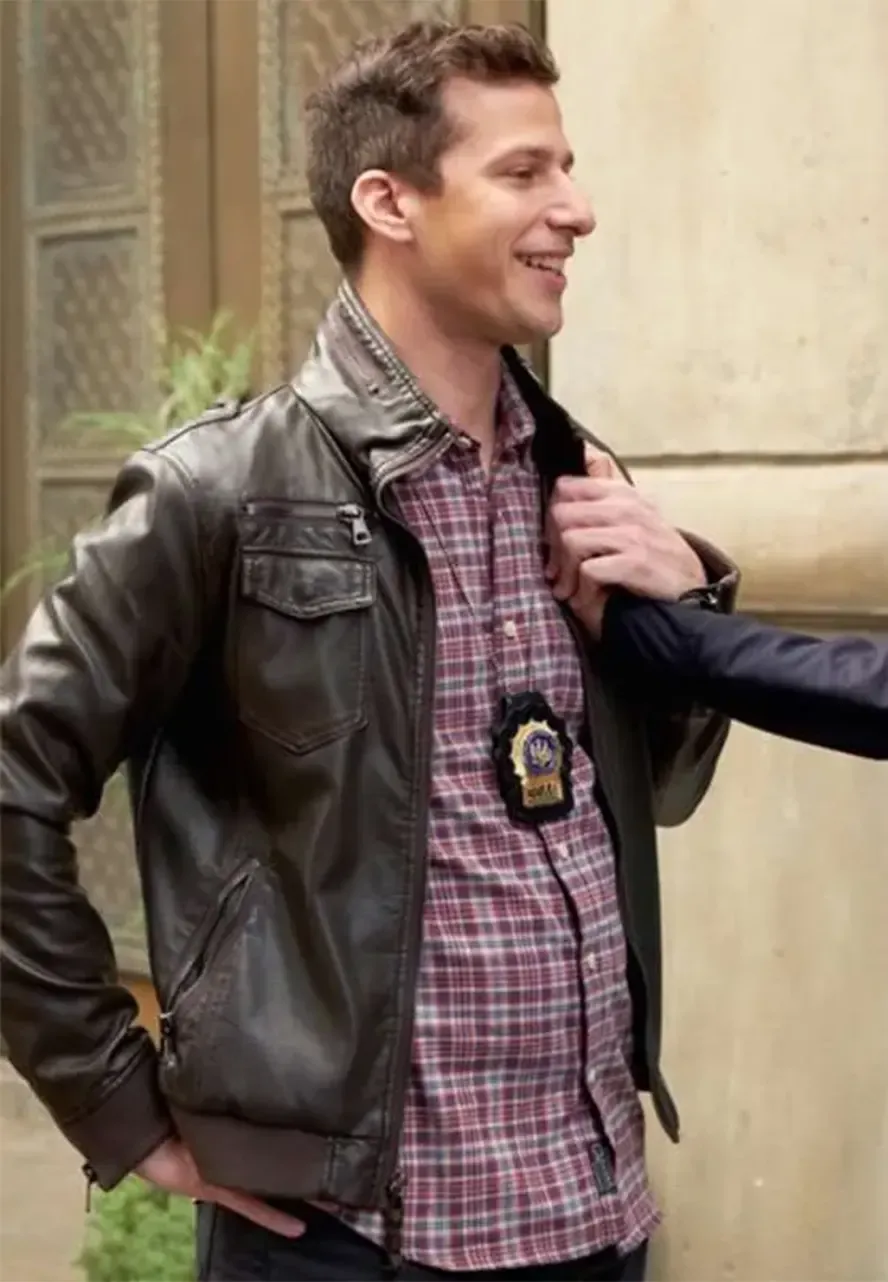 Brooklyn Nine Nine Jake Peralta Leather Jacket brooklyn nine nine jake peralta leather jacket