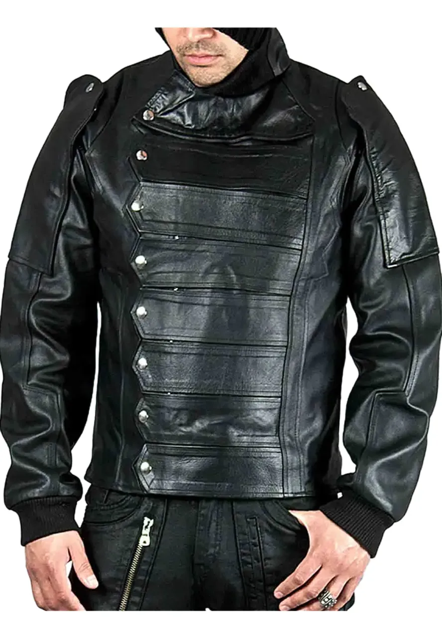 Captain America The Winter Soldier Bucky Barnes Vest Jacket bucky barnes vest jacket