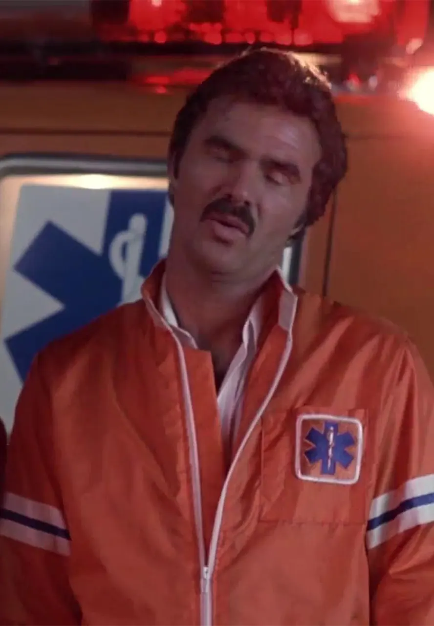 The Cannonball Run Burt Reynolds Orange Jacket burt reynolds orange polyester jacket