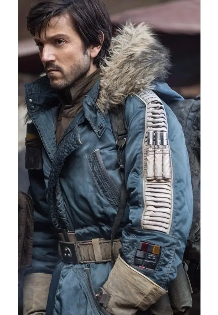 Star Wars Rogue One Captain Cassian Andor Parka Jacket captain cassian andor parka jacket