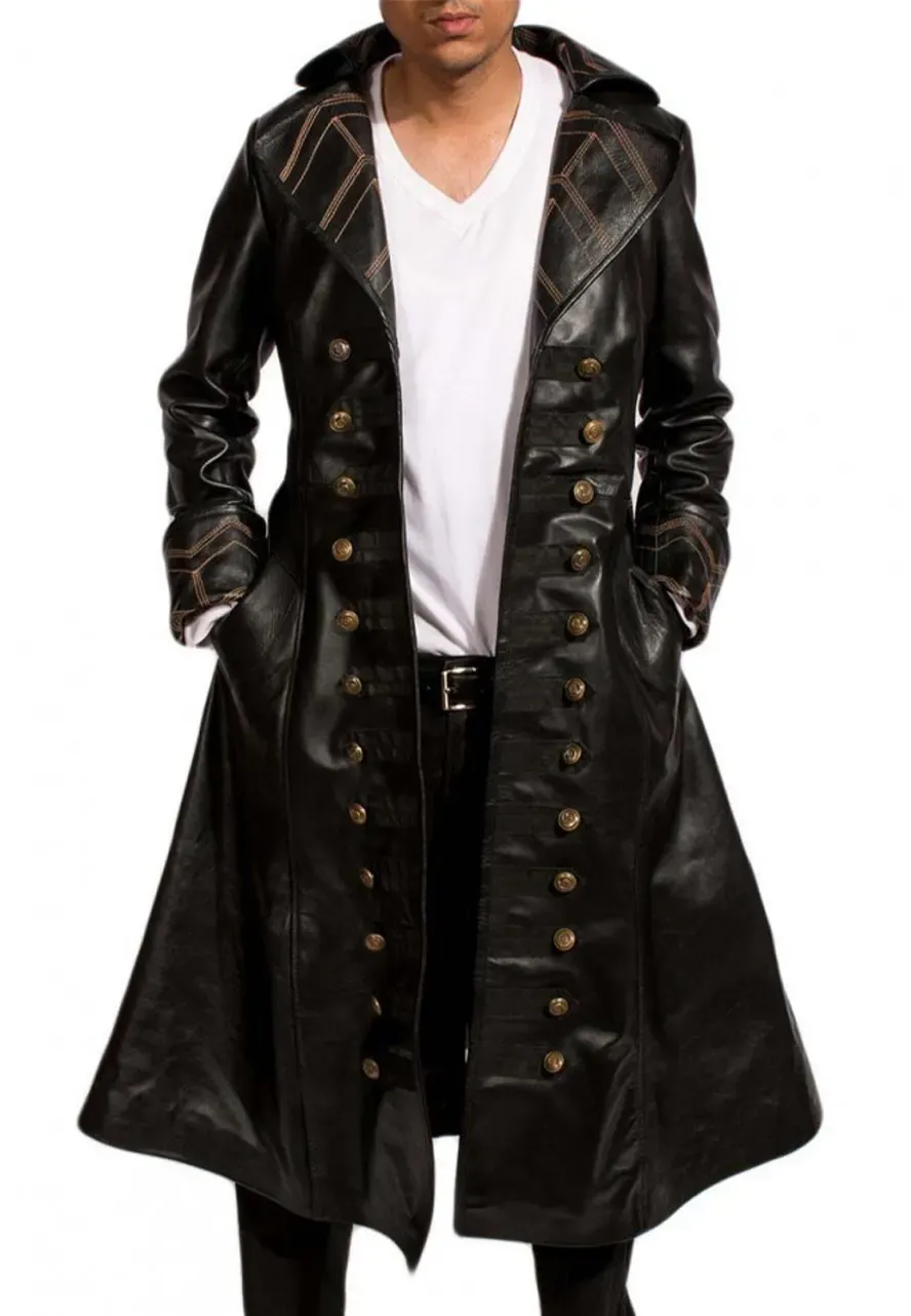 Once Upon a Time Captain Hook Trench Coat captain hook jacket
