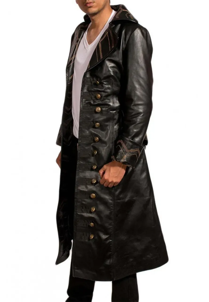 Once Upon a Time Captain Hook Trench Coat captain hook once upon a time coat