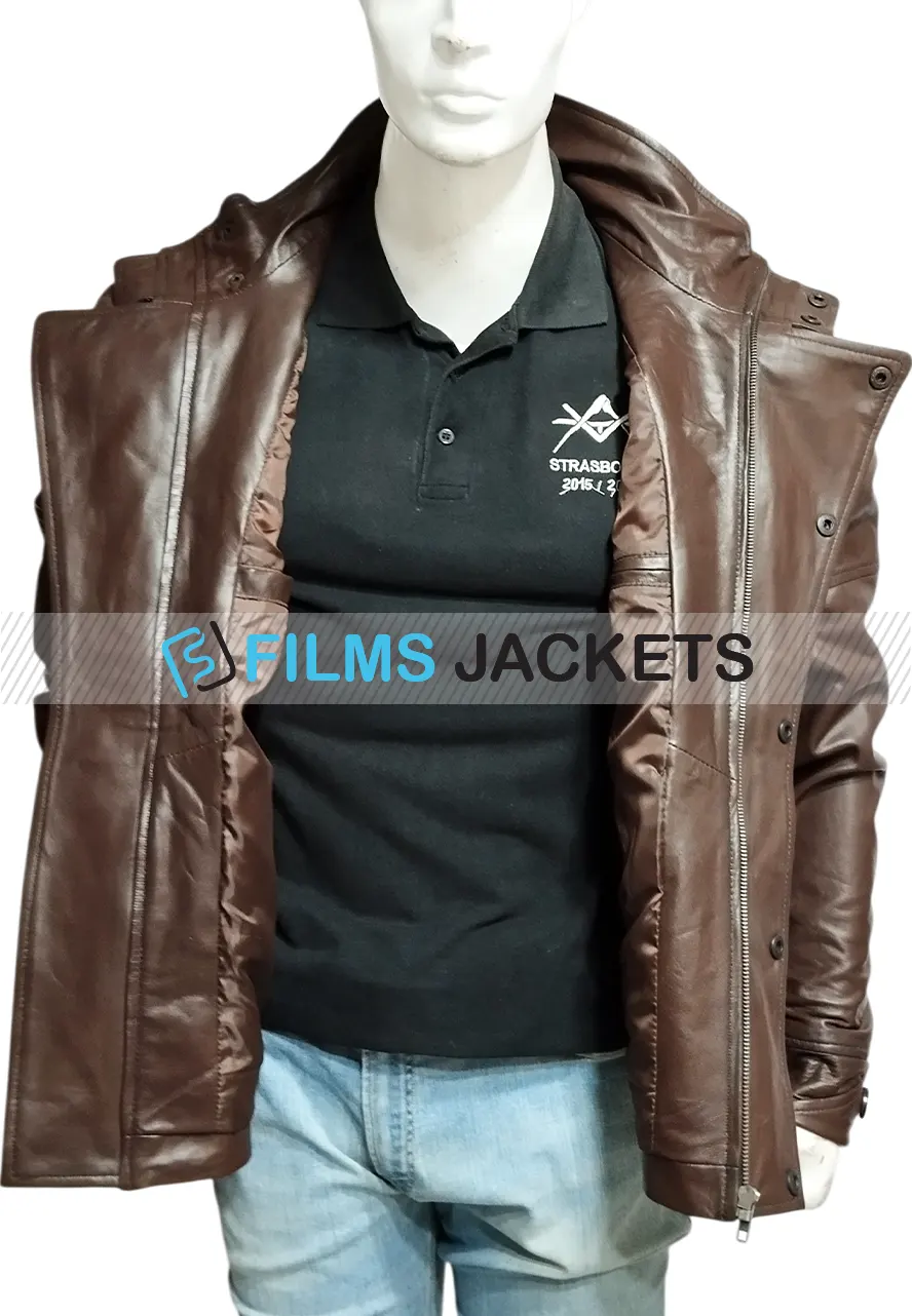 Charlie Wax From Paris With Love John Travolta Leather Jacket charlie wax leather jacket