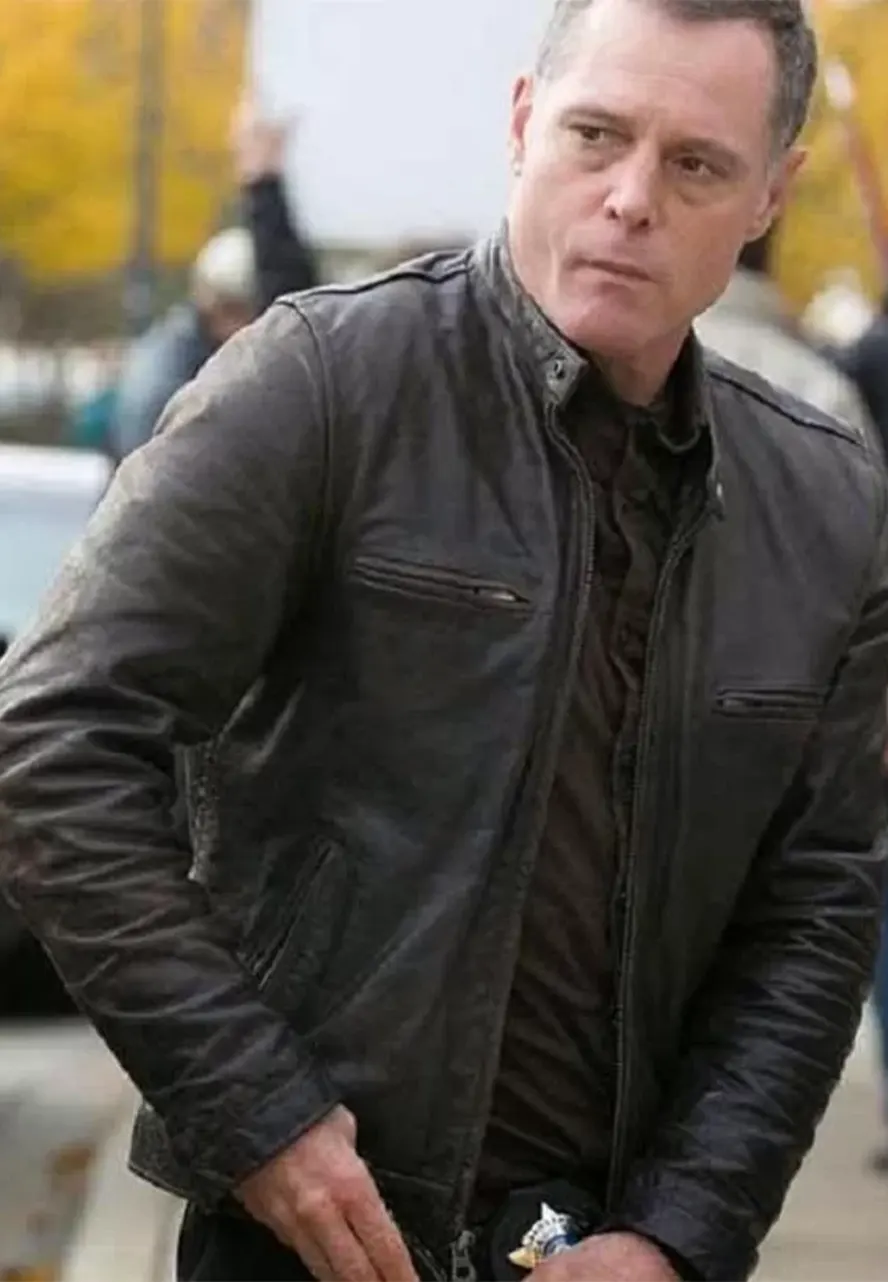 Chicago Pd Hank Voight Leather Jacket chicago pd jacket