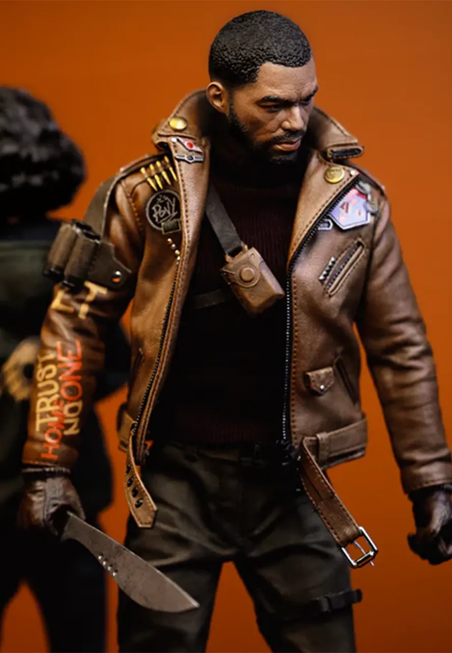 Colt Deathloop Jacket colt brown leather jacket