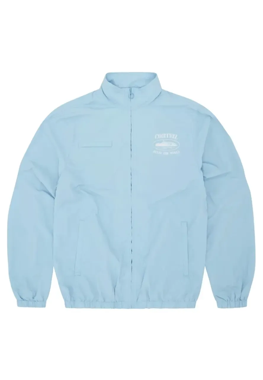Corteiz Shukushuku Jacket corteiz shukushuku light blue jacket