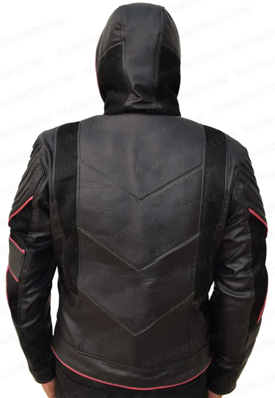 Stephen Amell Crisis On Earth-X Dark Arrow Jacket crisis on earth x arrow jacket
