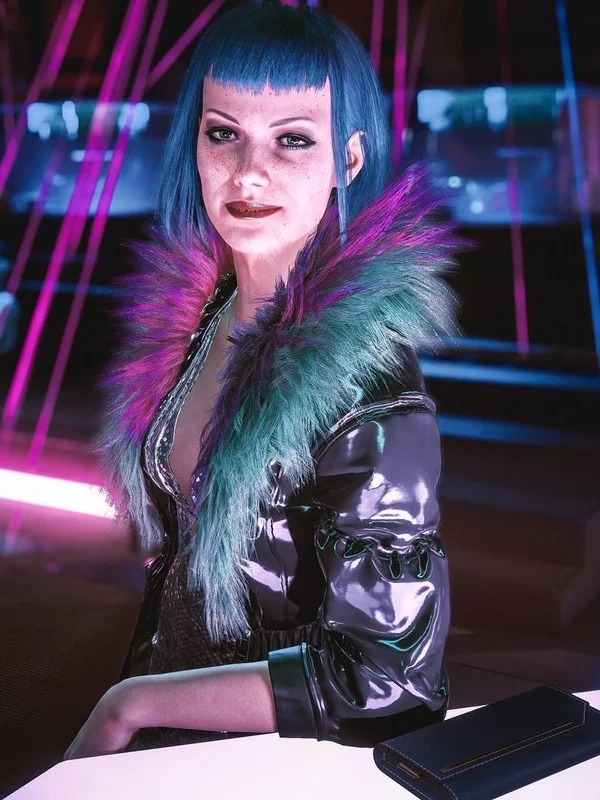 Evelyn Parker Cyberpunk 2077 Coat Evelyn Parker Cyberpunk 2077 Coat - Image 7