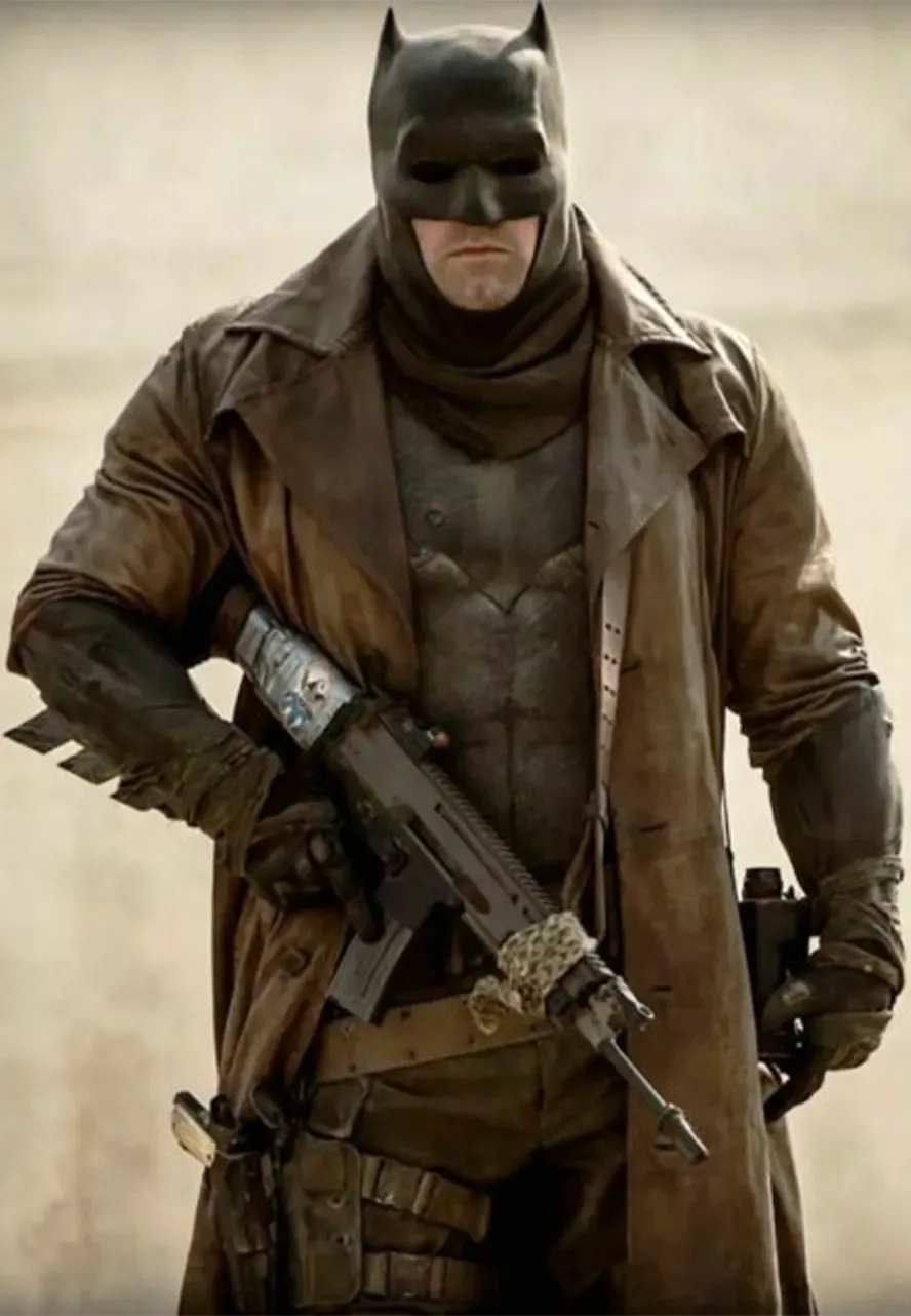 Ben Affleck Dawn of Justice Batman Trench Coat dawn of justice batman trench coat