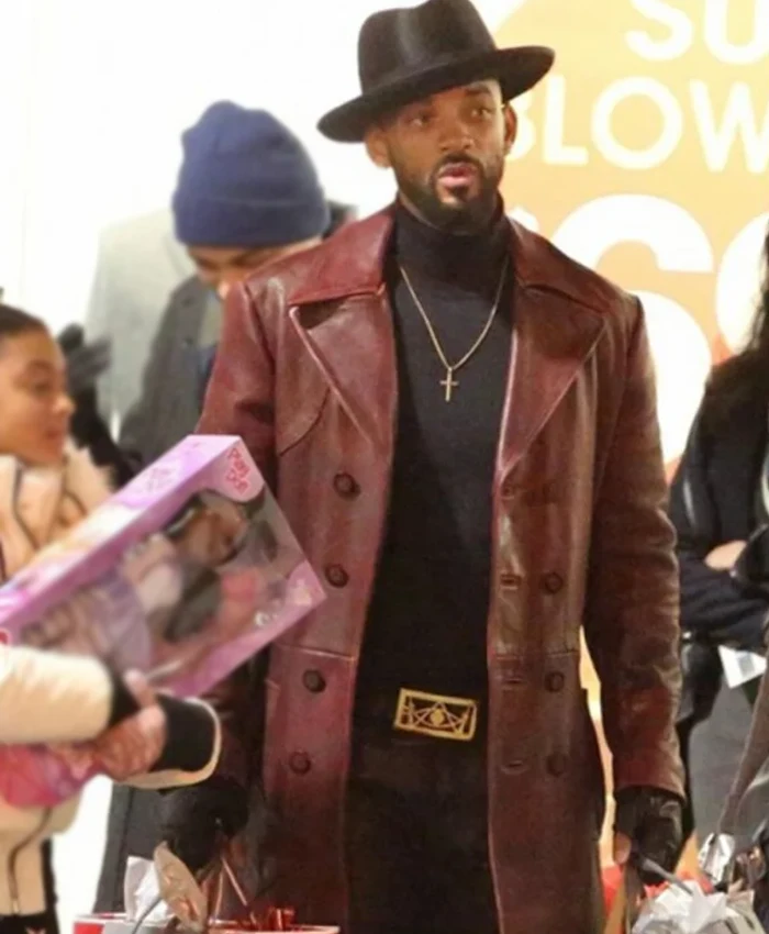 Suicide Squad Will Smith Deadshot Leather Coat deadshot coat