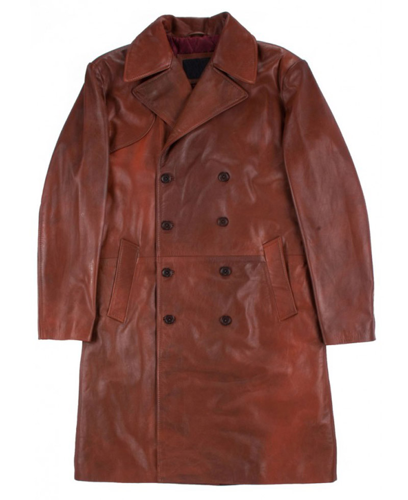 Suicide Squad Will Smith Deadshot Leather Coat deadshot leather trench coat