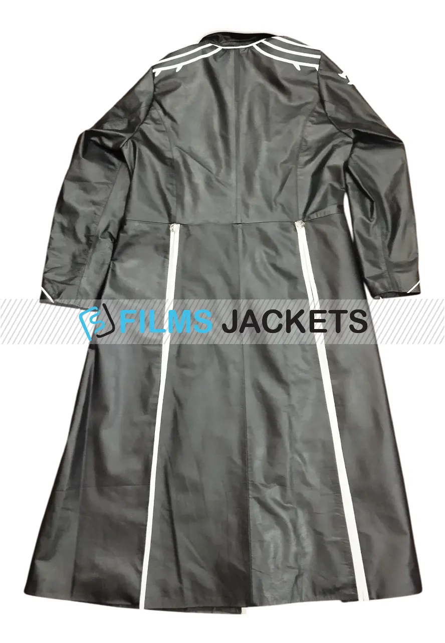 Devil May Cry 5 Vergil Black Leather Coat devil may cry leather coat