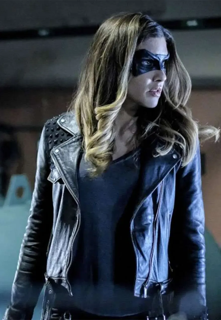 Arrow Dinah Drake Blue Leather Jacket dinah drake blue leather jacket