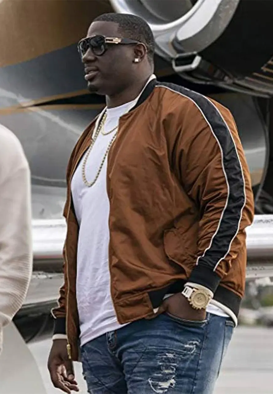 Donovan W Carter Ballers Bomber Jacket donovan w carter ballers varsity jacket