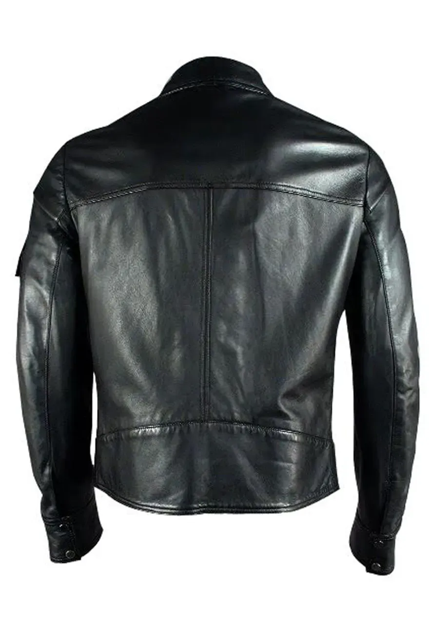 Spider-Man 3 Movie Topher Grace Leather Jacket eddie brock leather jacket