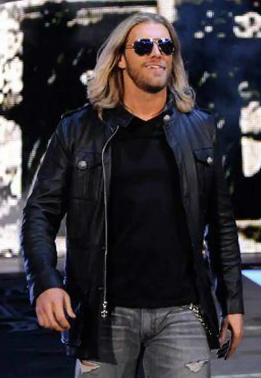 WWE Superstar Edge Leather Jacket edge leather jacket