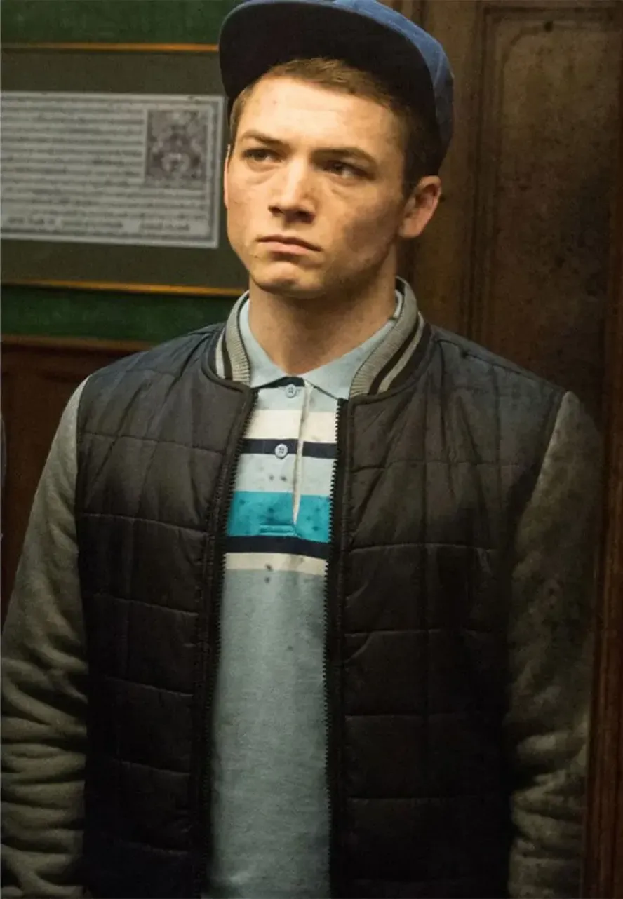 Taron Egerton Kingsman Jacket eggsy unwin jacket