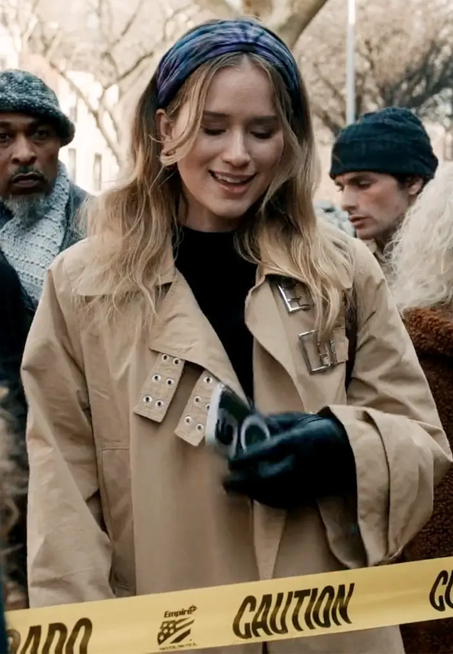 Elsbeth S01 Elizabeth Lail Coat elizabeth lail coat