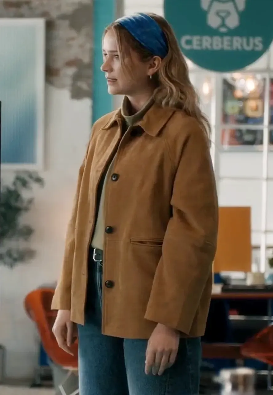 Elsbeth S01 Elizabeth Lail Brown Jacket elsbeth s01 elizabeth lail brown jacket