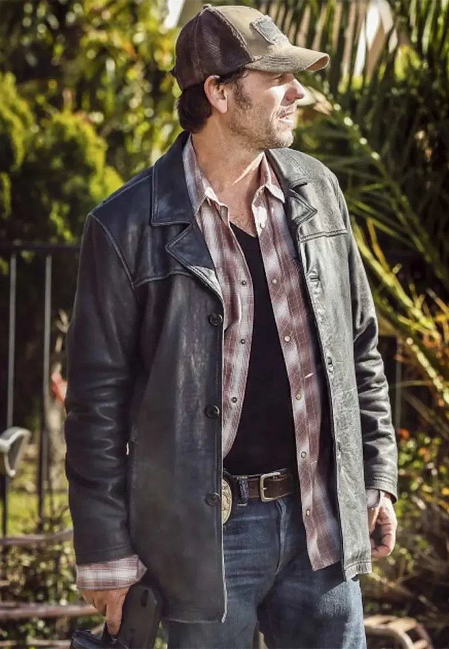 Bill Paxton Training Day Leather Jacket frank roarke leather jacket