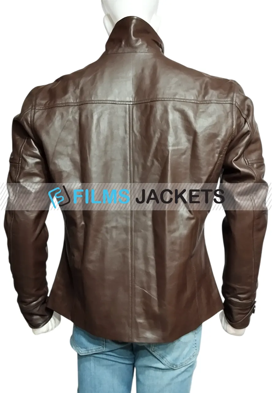 Charlie Wax From Paris With Love John Travolta Leather Jacket from paris with love charlie wax jacket